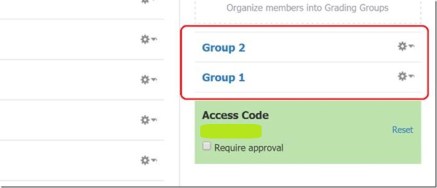 Checking appropriate group for members