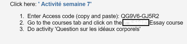 Instructions for joining a Schoology course are simple and effective.